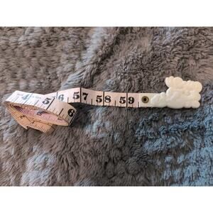 Vintage White Cloud Toilet Paper Promo Paper Measuring Tape 60" Collectible